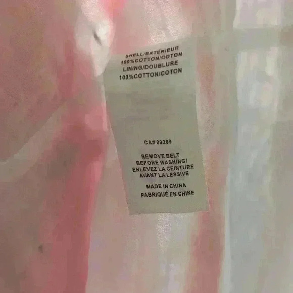 CLEO Petites, Stripped Dress with  Belt. Red, white and black, size 10 - Picture 7 of 7